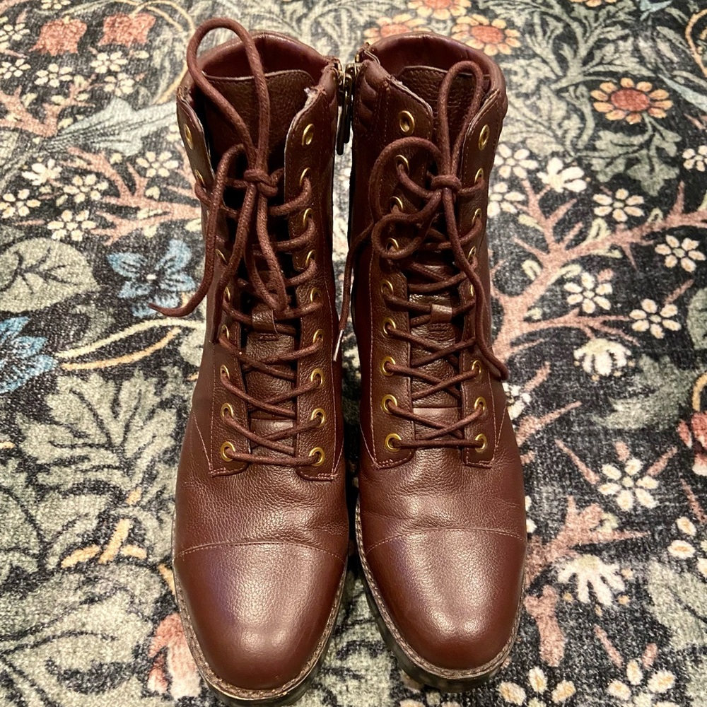 Women’s Michael Kors Leather Boots 8.5